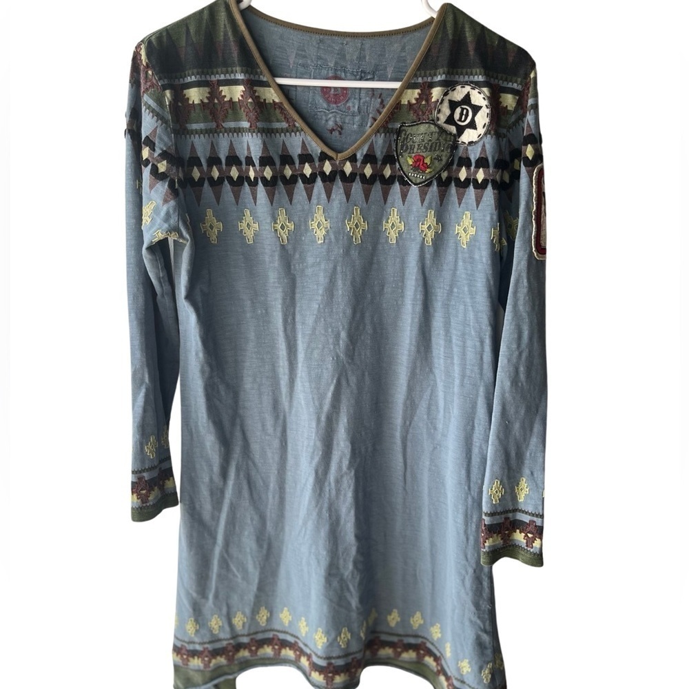 Double D Ranch Embroidered Cloth Ranch Dress - image 1